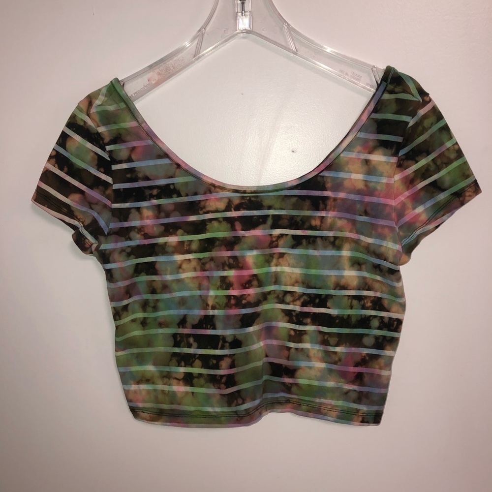 Upcycled crop top